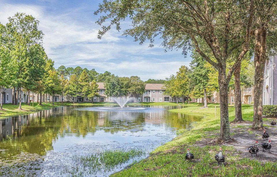 Ducks, fountains, green space abound at Nature's Hideaway. It's a lovely, secluded, secure, well managed complex.
