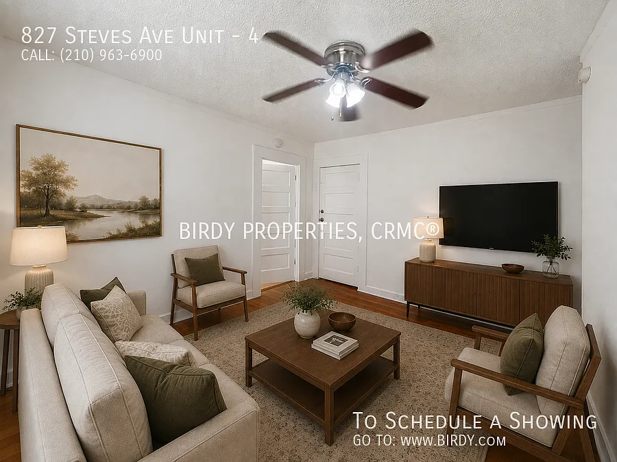 "Cozy & Modern 2-Bed Retreat with Granite Touches at 827 Steves Ave, San Antonio!" — Photo 3