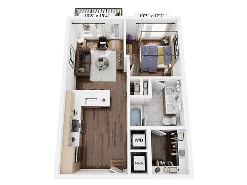 Floor plan A1
