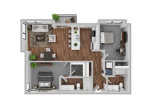 Floor plan B3
