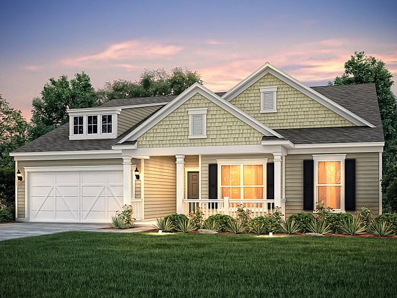 Amberwood Exterior 53 features siding, shakes and covered front porch