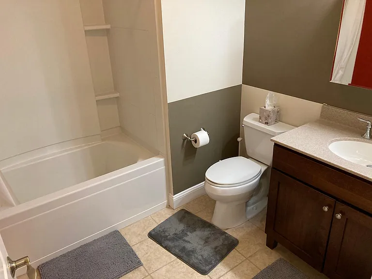 Bathroom overview.