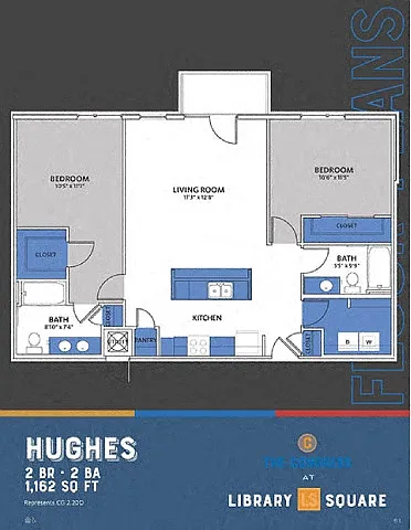 Floor plan Hughes