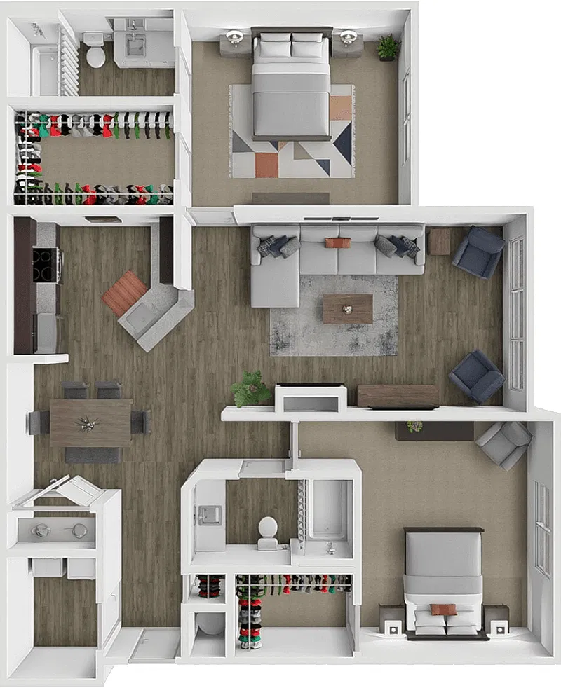 Floor plan Huntington