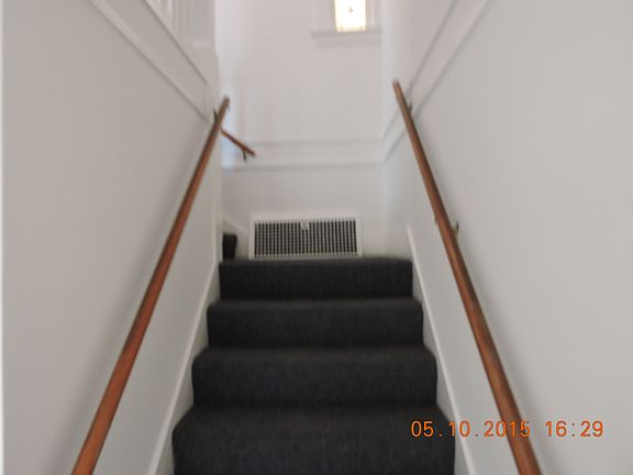 Stairs to second floor