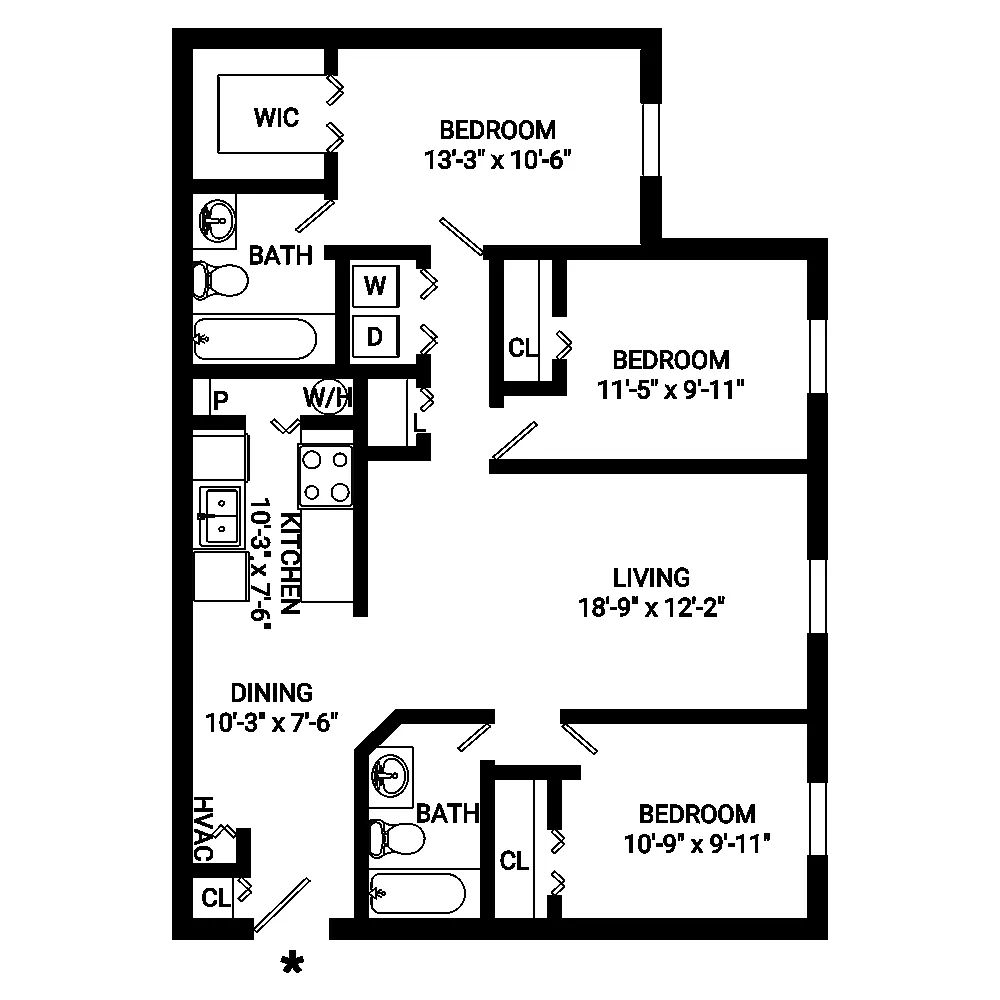 Floor plan Violet