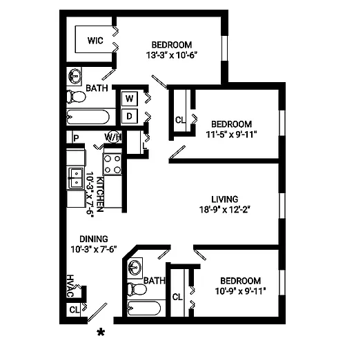 Floor plan Violet