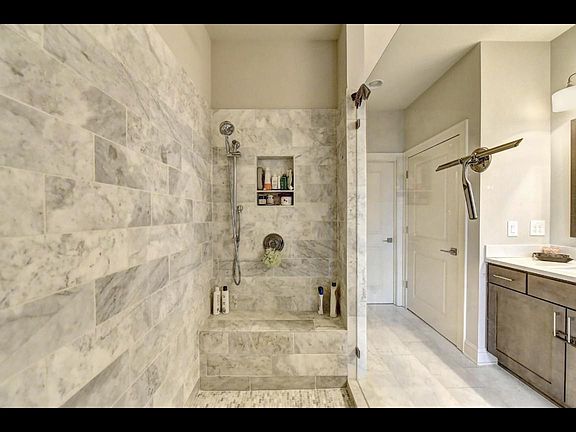 Master bath walk in shower