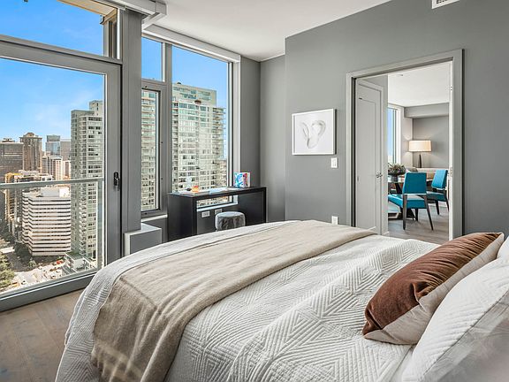 bedroom from model unit