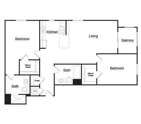 Floor plan B7