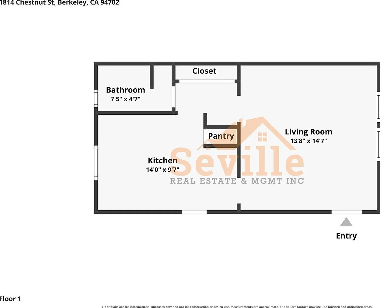Newly Refreshed West Oakland Studio w/ Parking & Included Utilities — Photo 1