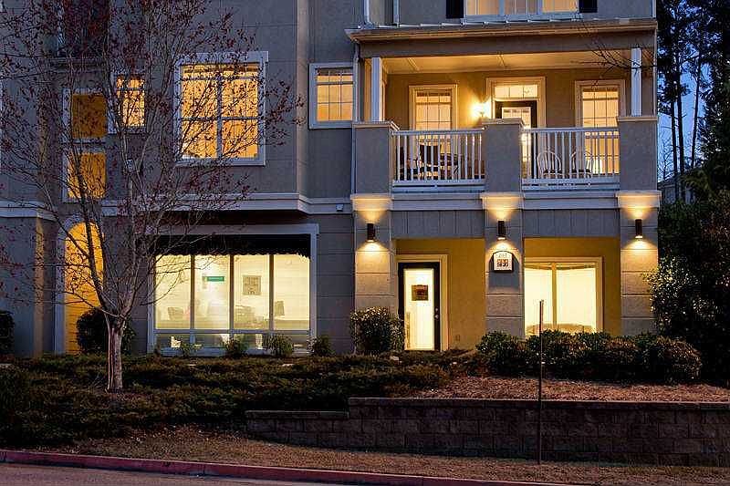 Front of the commercial side