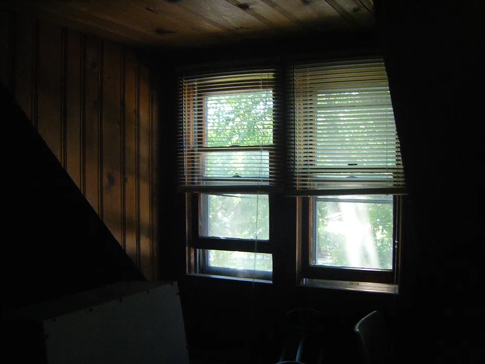 Paneled bedroom