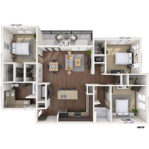 Floor plan Ash