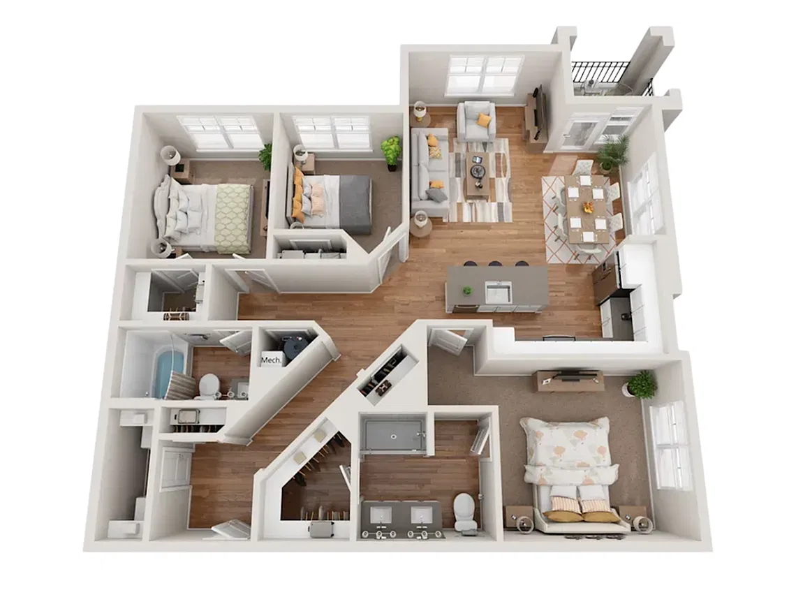 Floor plan Gulf