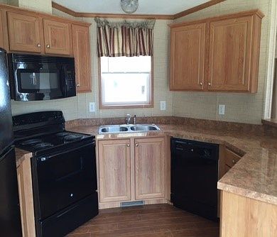 Nicely applianced kitchen