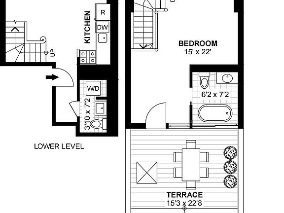 2nd image of 130 W 78th St #Penthouse