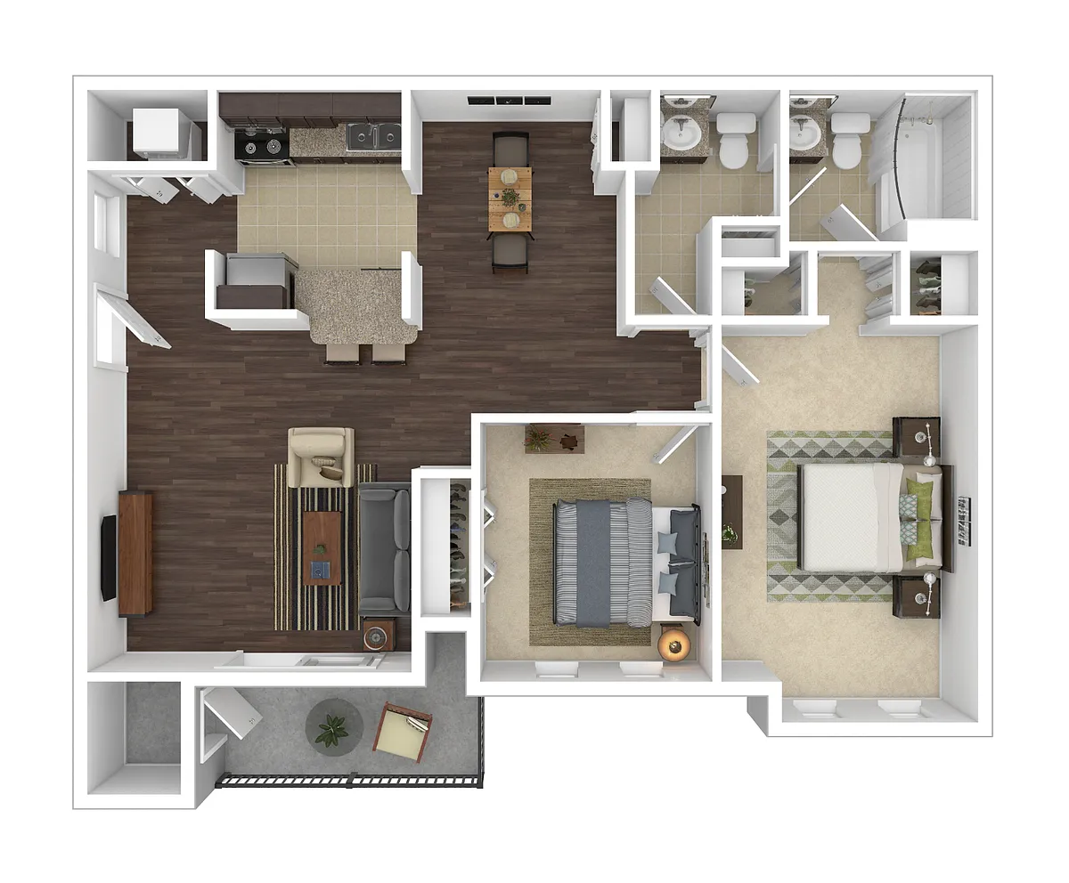 Floor plan B3