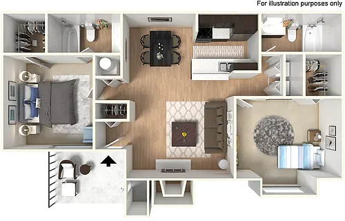 Floor plan Cape Cod