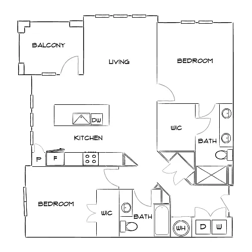 Floor plan Design 2C