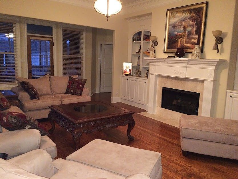 Spacious formal living room.