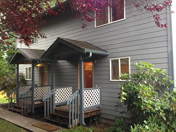 Front view. Corner lot. Building is only 18 years old.