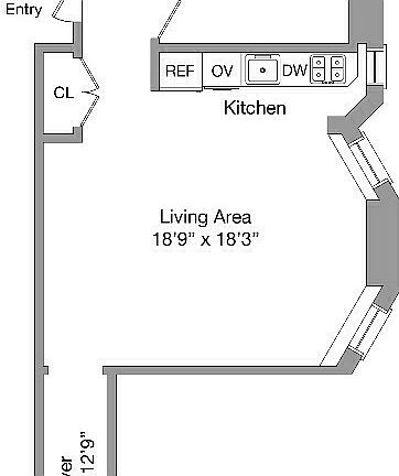 2nd image of 342 W 56th St APT 7C