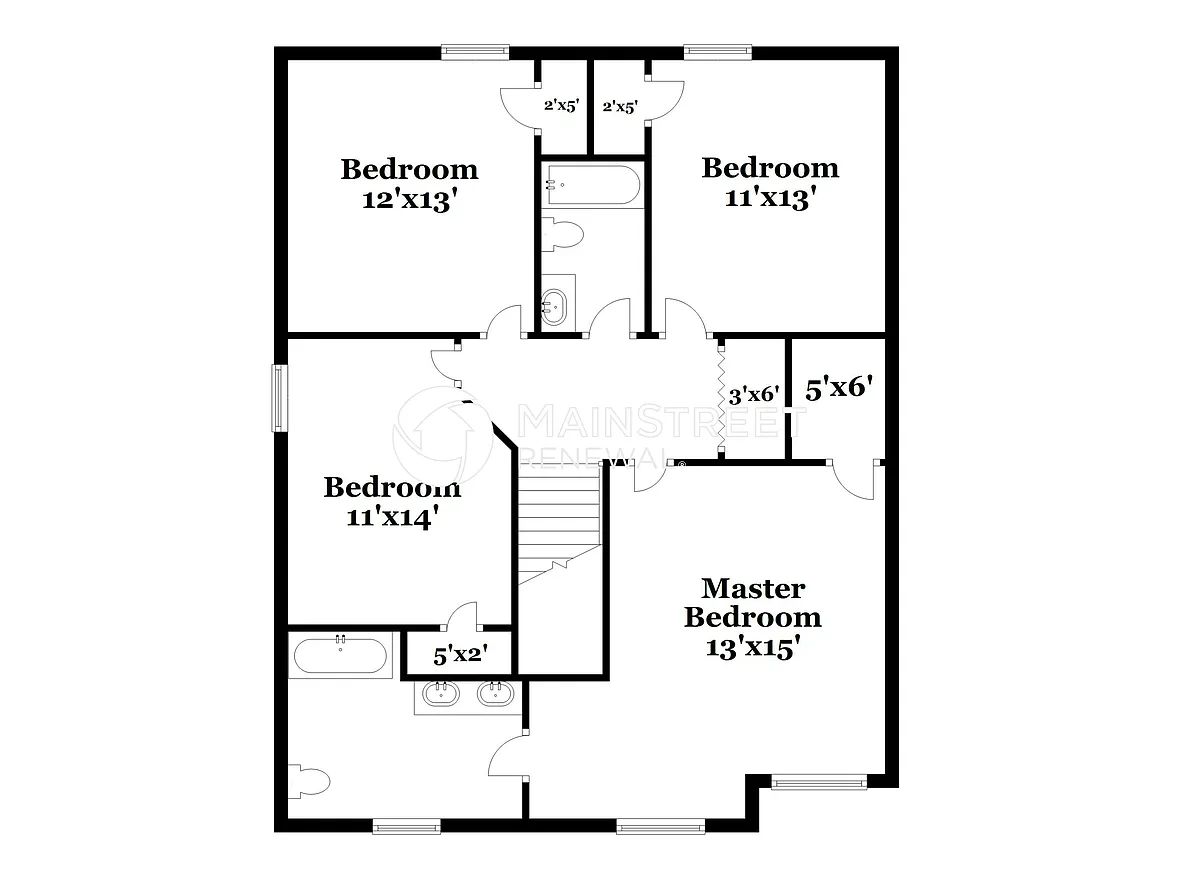 Floor Plan - 7532 Congregation St