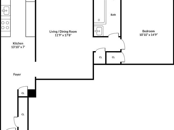 2nd image of 15 Abingdon Sq APT 62