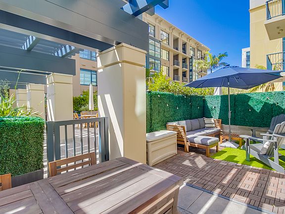 Private patio. 300+ sq feet.