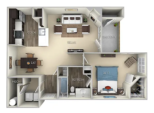 Floor plan Patriot