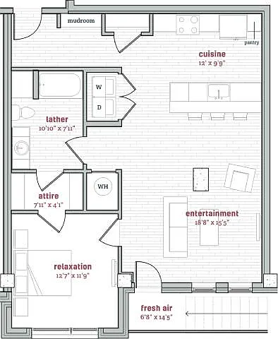 Floor plan A12