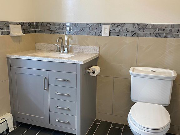 Bathroom off kitchen