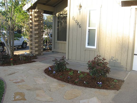 Clean low maintenance walkways