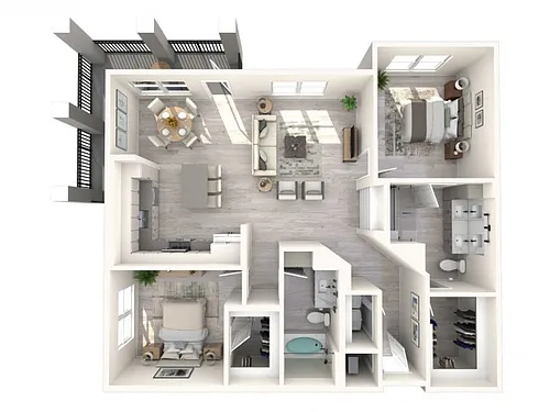 Floor plan Royal Palm
