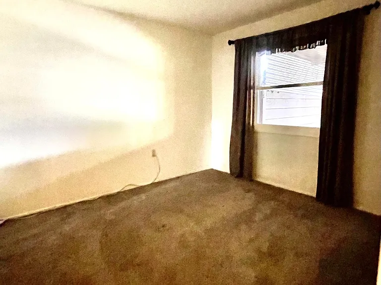Master Bed Room has LVP flooring now not carpet.