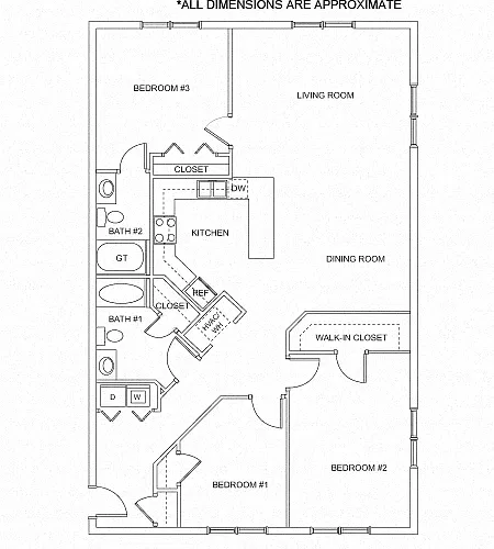 Floor plan 3A2 Floor Plan