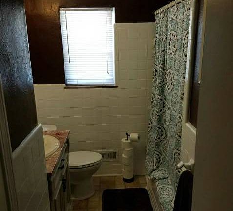 Newly remodeled bathroom