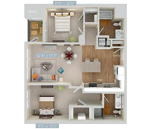 Floor plan B1-sc2-1093