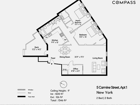 2nd image of 5 Carmine St APT 1