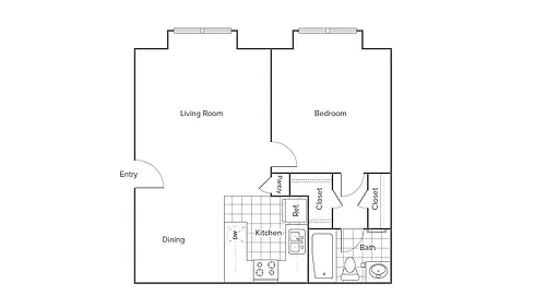 Floor plan Archdale