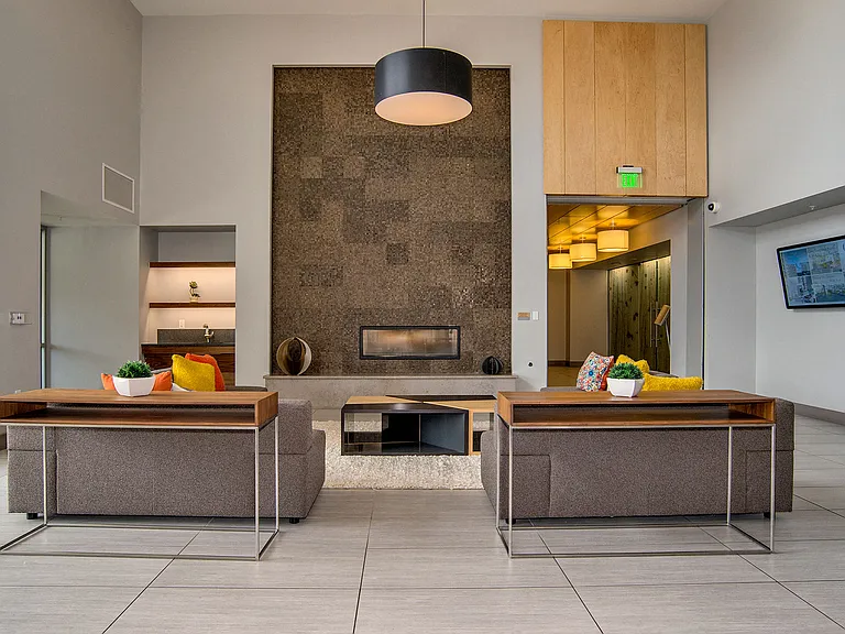 Lounge with Fireplace
