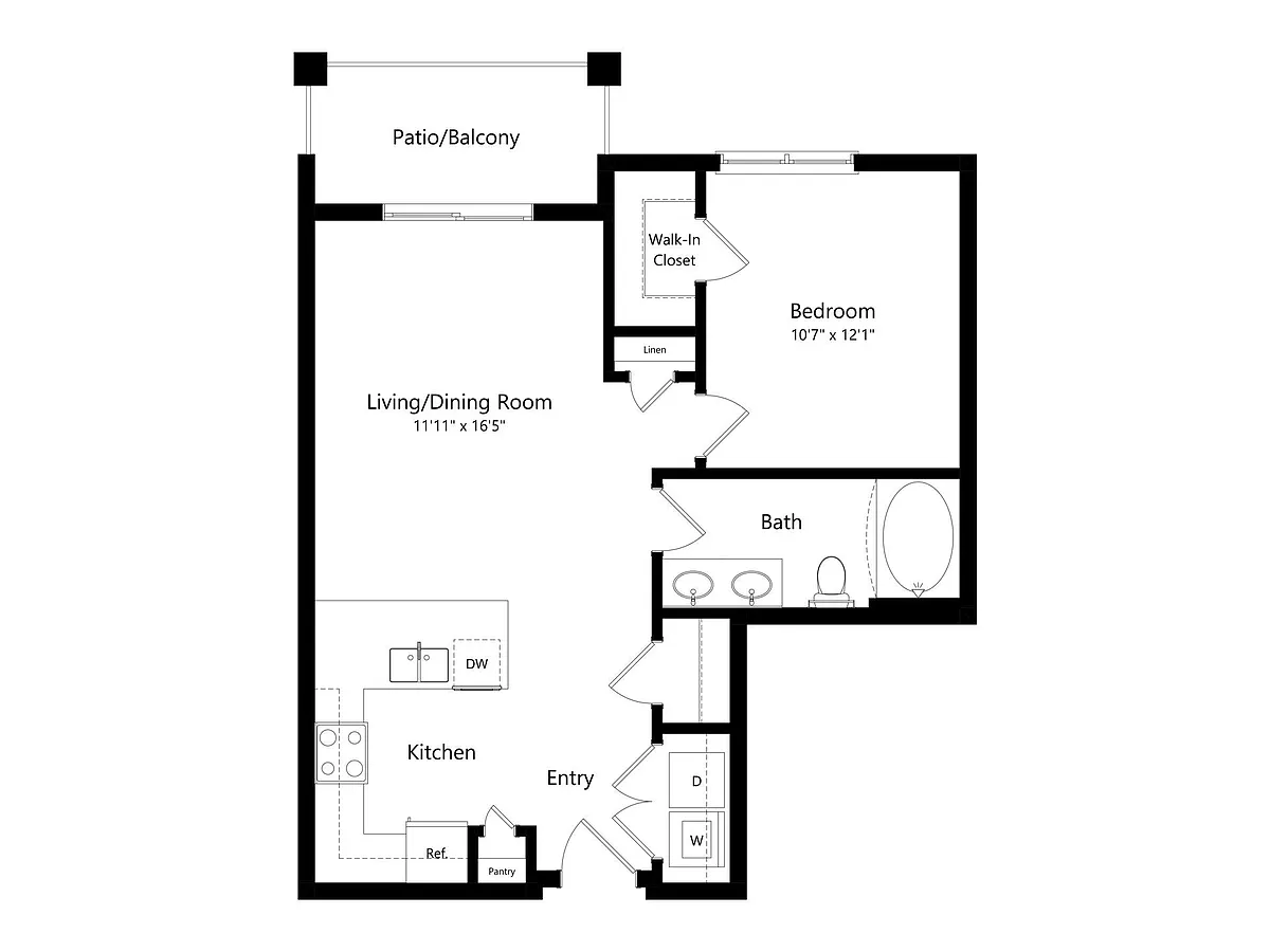 Floor plan Stirling