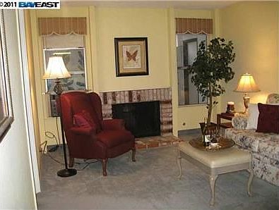 Kitchen leads to den