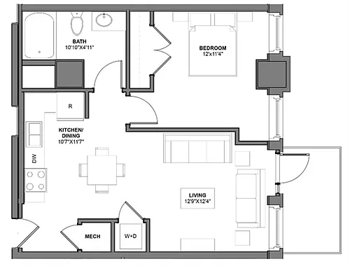 Floor plan I-A6