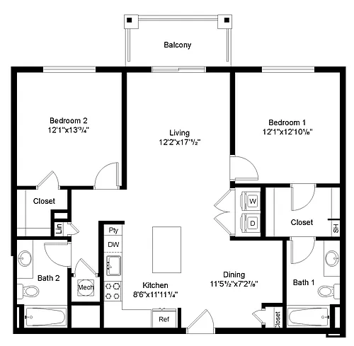 Floor plan B1