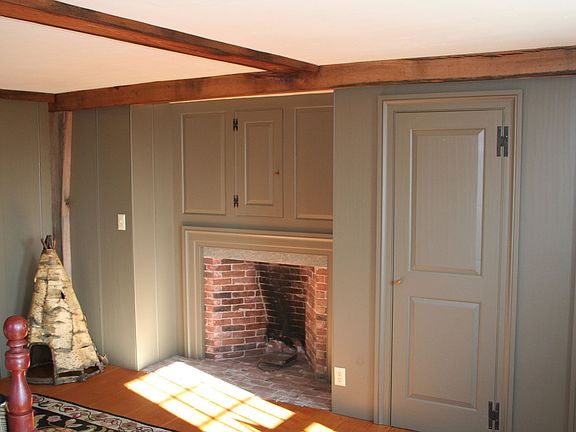 Bedroom fireplace