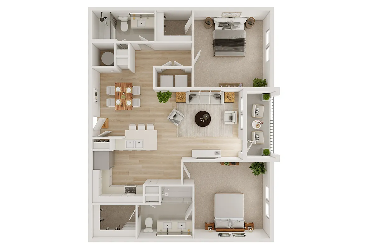 Floor plan B1