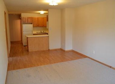 living room + kitchen