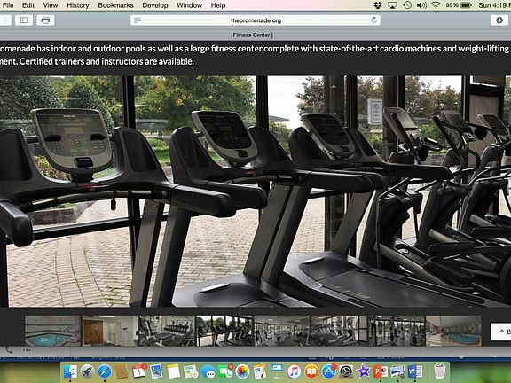 fitness center